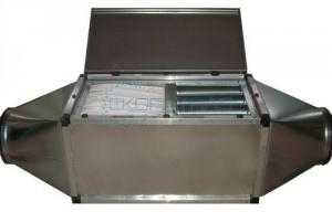 Filter unit with activated carbon
